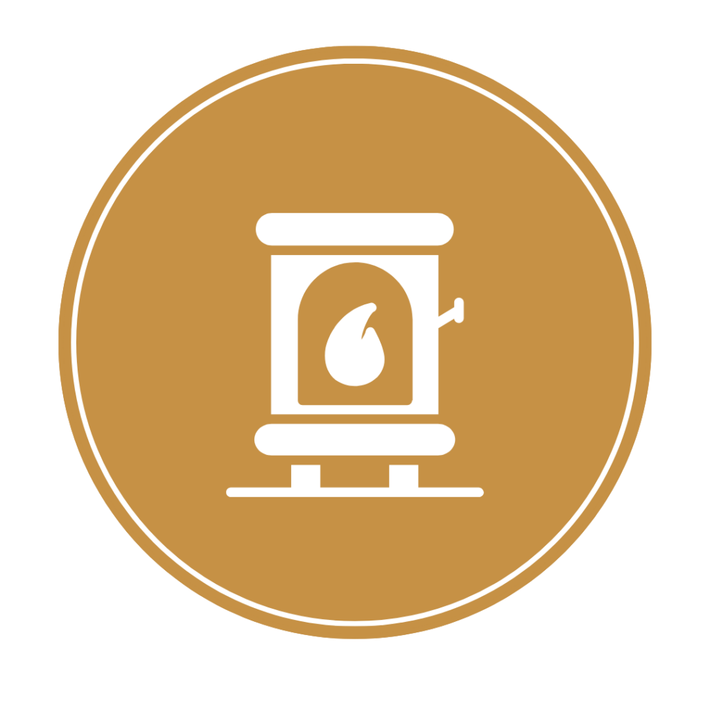 wood stove icon